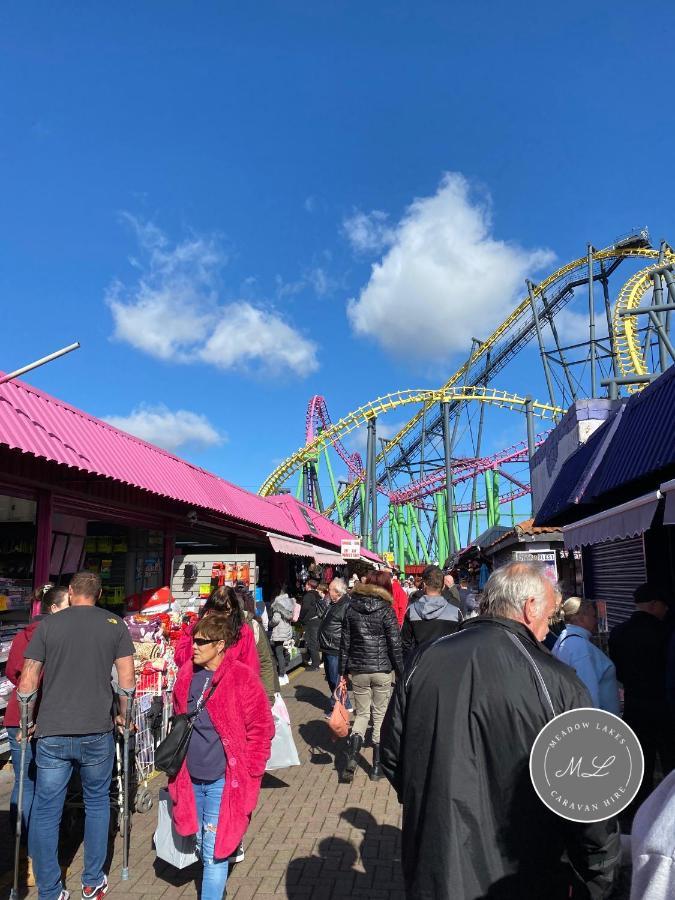Promenade 566, Direct Beach Access, Close To Fantasy Island, Wifi, Pet Friendly - Meadow Lakes Caravan & Lodge Hire スケッグネス エクステリア 写真