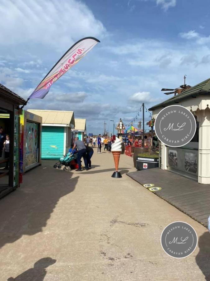Promenade 566, Direct Beach Access, Close To Fantasy Island, Wifi, Pet Friendly - Meadow Lakes Caravan & Lodge Hire スケッグネス エクステリア 写真
